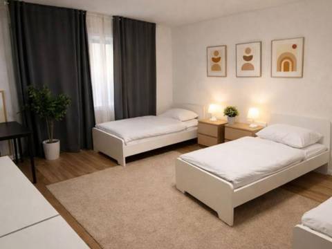 Monteurzimmer Frankfurt-Unterliederbach, 29 Zimmer