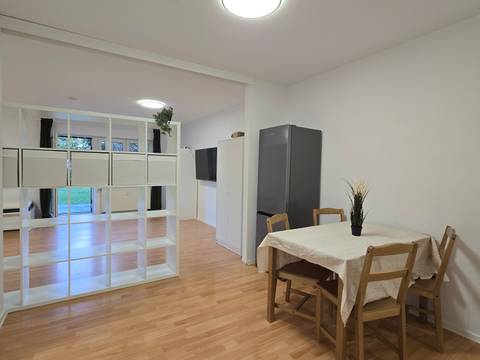Monteurwohnung Münster, Erdgeschoss, 4 Betten, Garten