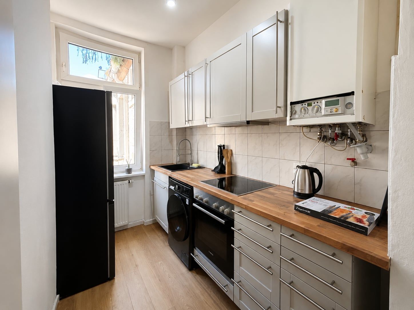 Monteurwohnung Frankfurt-Gallus, 6 Betten, 3 Schlafzimmer
