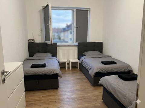Monteurwohnung Mainz-Neustadt, 3 Betten, Parkplatz